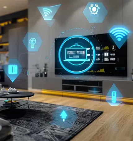 Smart AI-IoT Platform dashboard interface for managing IoT devices